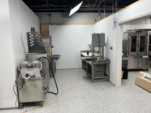 Meat department renovation