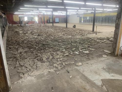 Floor removal